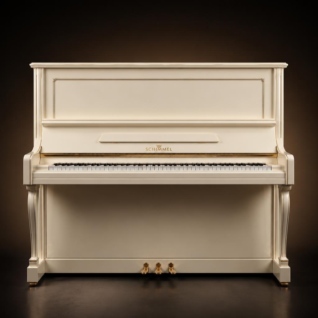 Pianino Bianco U-121